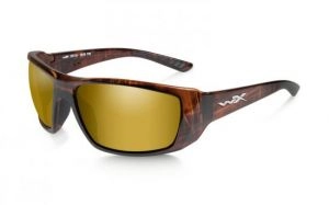 Okuliare KOBE Polarized Gold Mirror Amber/Gloss Hickory Brown